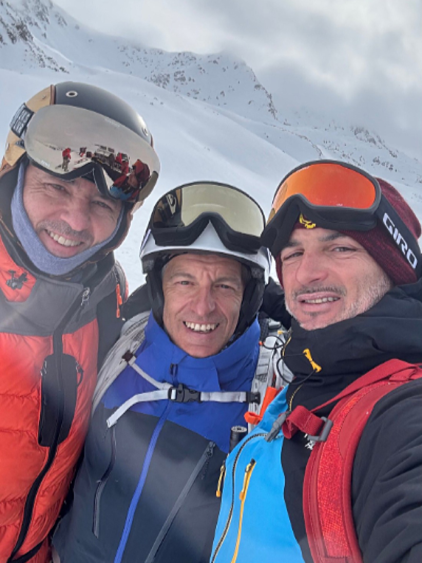 Selfie in Jergalan skitour with guide