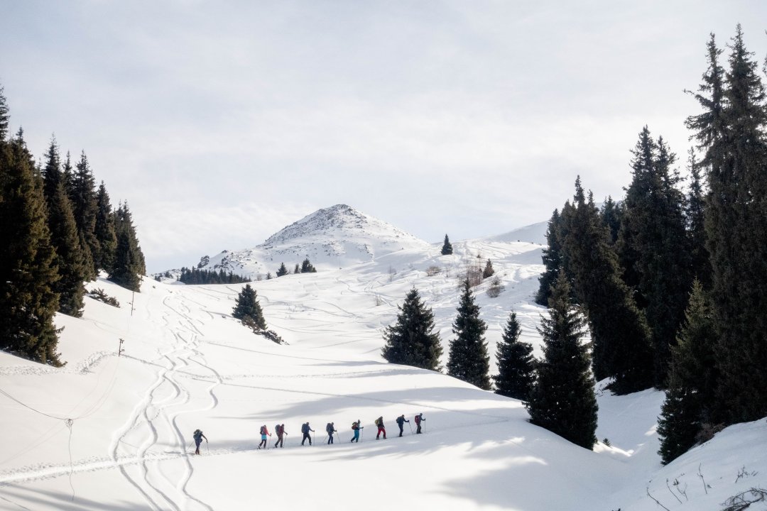 1-Day Ski Touring Adventure from Almaty